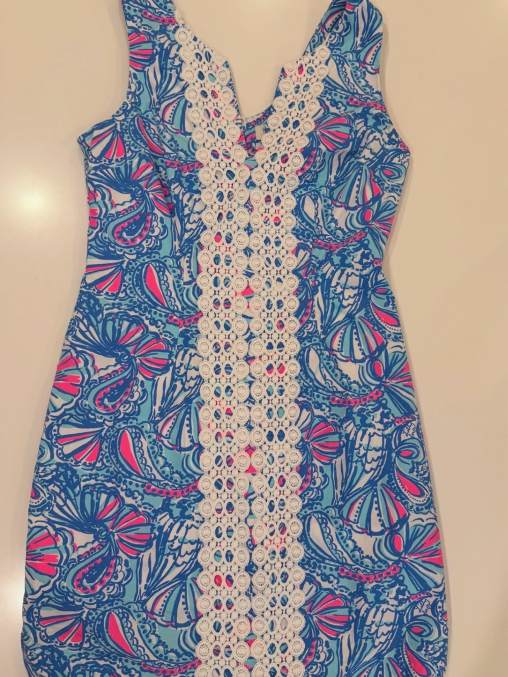 Lilly Pulitzer 20th Anniversary Tropical Shift Dress Size 4